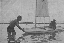 Butterfly runs aground - 1974