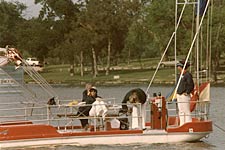 Committee deck boat