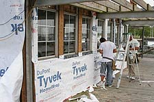 Clubhouse Renovation May 9, 2005