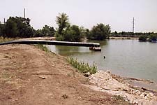 Sediment pumped to gravelpit in South Dallas 