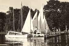 Dallas Sailing Club Dock on Eastside of Lake
