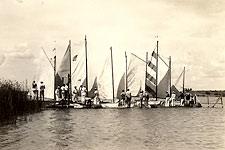 Dallas Sailing Club's First Pier