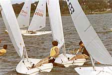 Laser Sunday races mid-70s