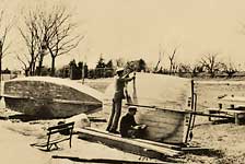 First Sailboat on White Rock Lake - Tomcat