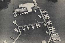 Aerial View of White Rock Sailing Club 1975